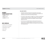 2024 Panini Black Football Hobby Box