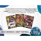 2024 Bowman University Best Football Hobby 12 Box Case