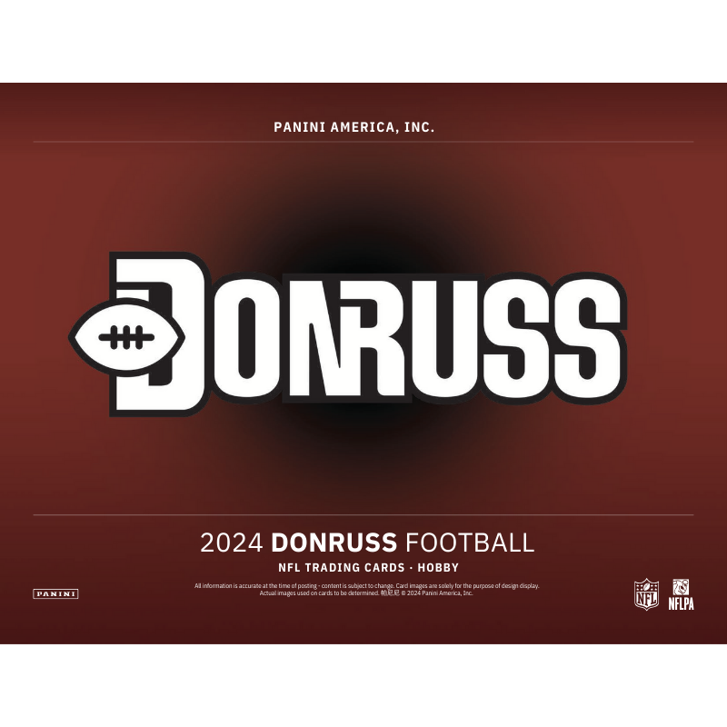 2024 Panini Donruss Football Hobby 18 Box Case