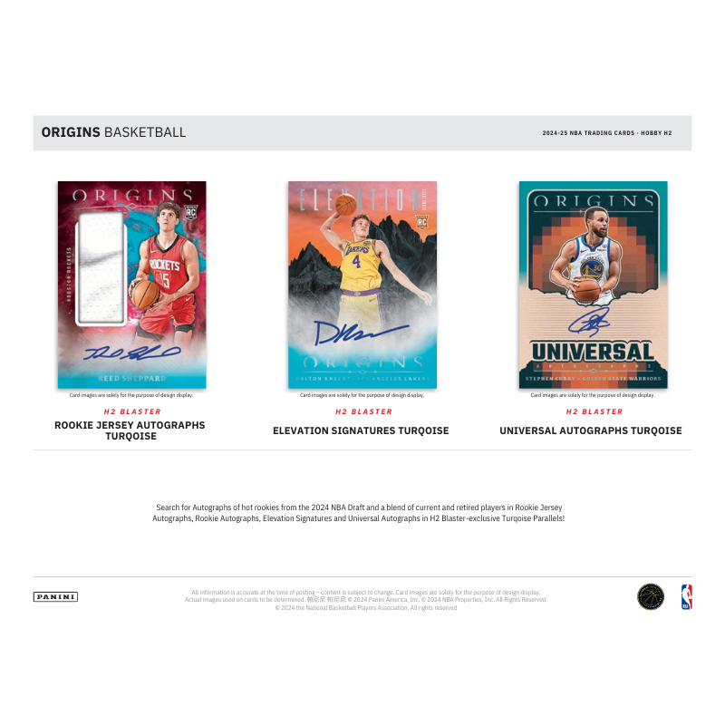 2024/25 Panini Origins Basketball H2 Hybrid 20 Box Case