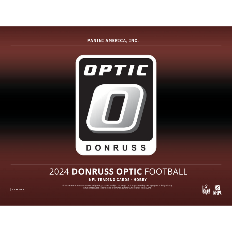 2024 Panini Donruss Optic Football Hobby 12 Box Case