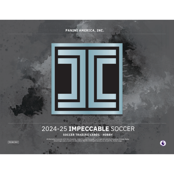 2024/25 Panini Impeccable Soccer Hobby 3 Box Case